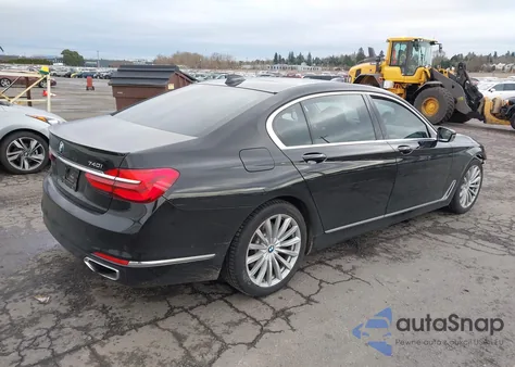 2016 BMW 740I from USA, damaged, VIN WBA7E2C53GG738828